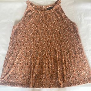 Adrianna Papell Stretch, Pleated Tank